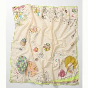 Anthropologie hot air balloon scarf